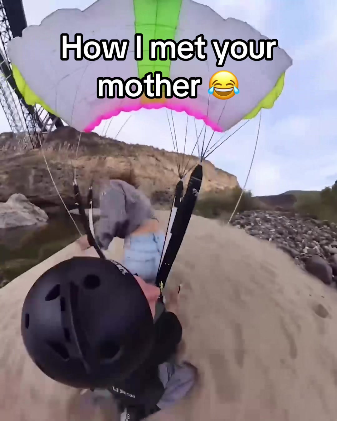 Original upload thumbnail for (via @Arman Kremer) #parachute #howimetyourmother #love